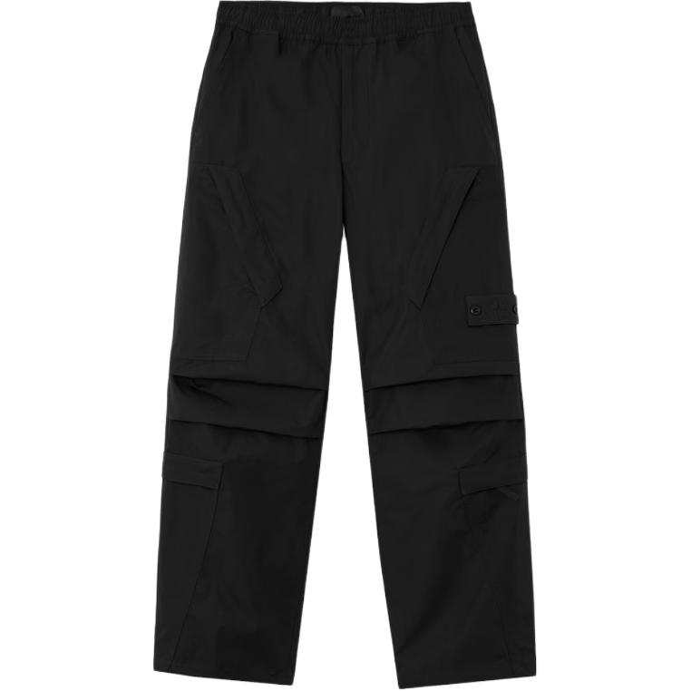 STONE ISLAND Cargo Pants Men's Black Moderate