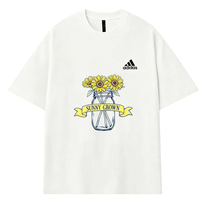 Adidas Adidas MUST HAVES T Shirts Unisex Ecru Crew Neck