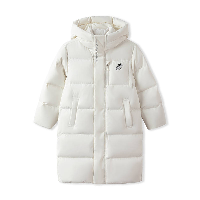 ASICS ASICS Grade School Down Jackets Hooded Non Detachable Thickened Windproof