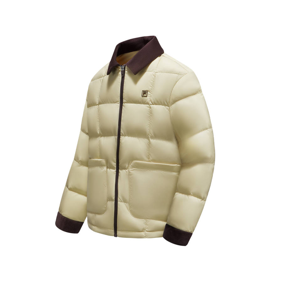FILA KIDS Down Jackets Lapel Thickened Windproof