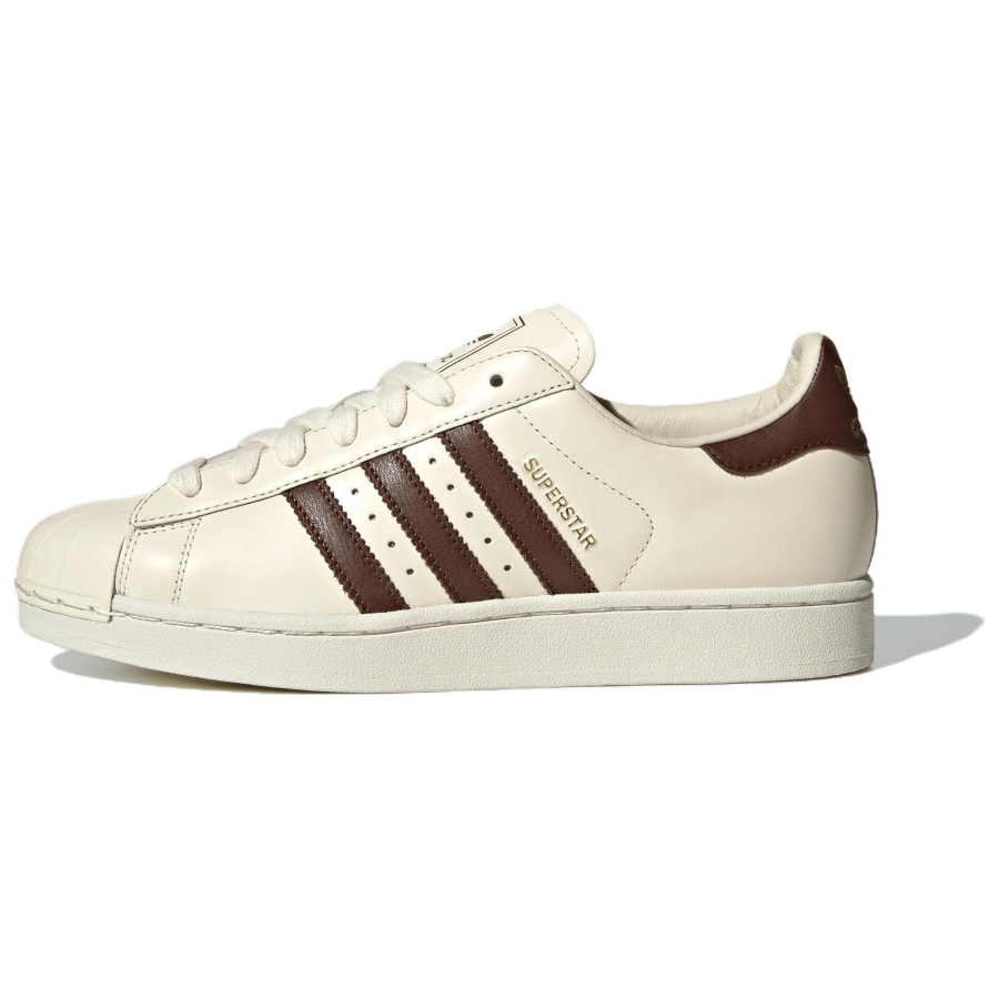 Adidas Originals Superstar 2 Skateboard Shoes Unisex Ivory/Reddish Umber