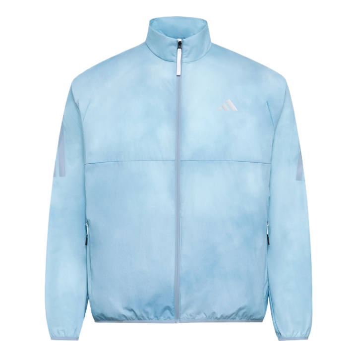 Adidas Adidas Jackets Men's Gray Blue/Mint Green Stand Collar Moderate