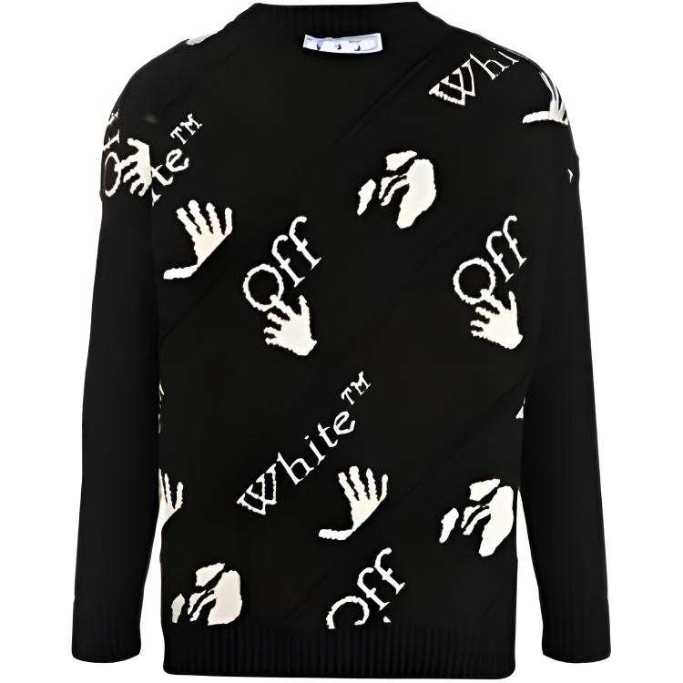 OFF-WHITE OFF WHITE Drowning Crewneck Sweater