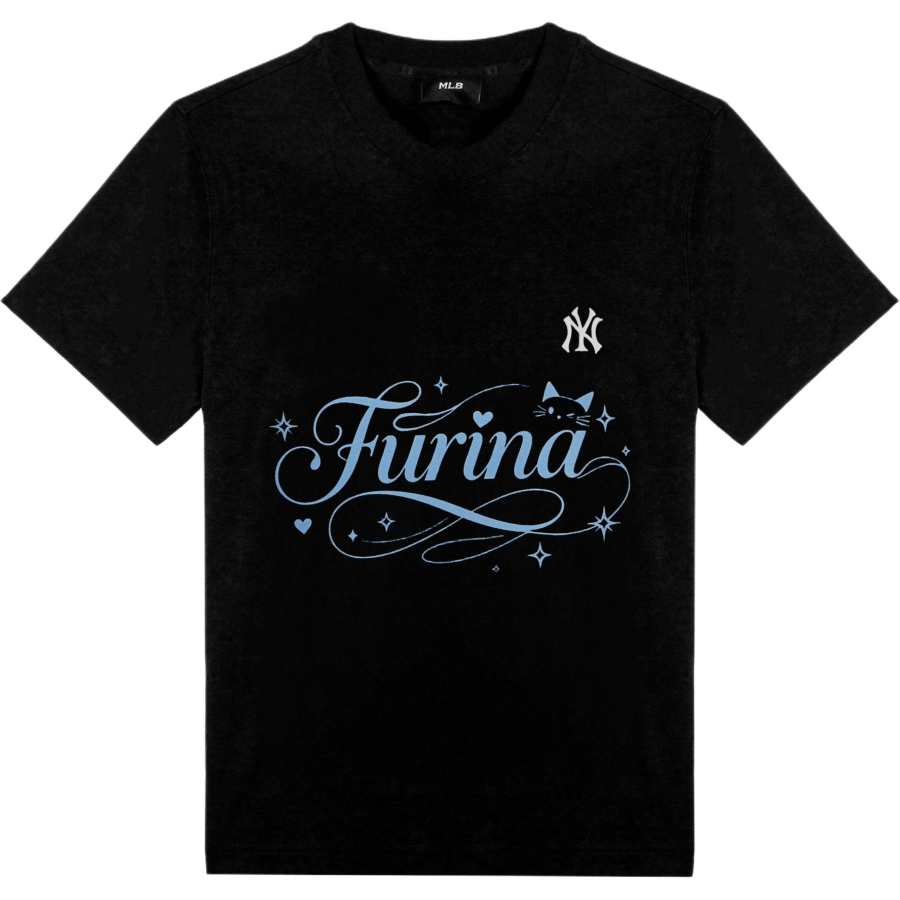 MLB MLB T Shirts Unisex Black Crew Neck Moderate