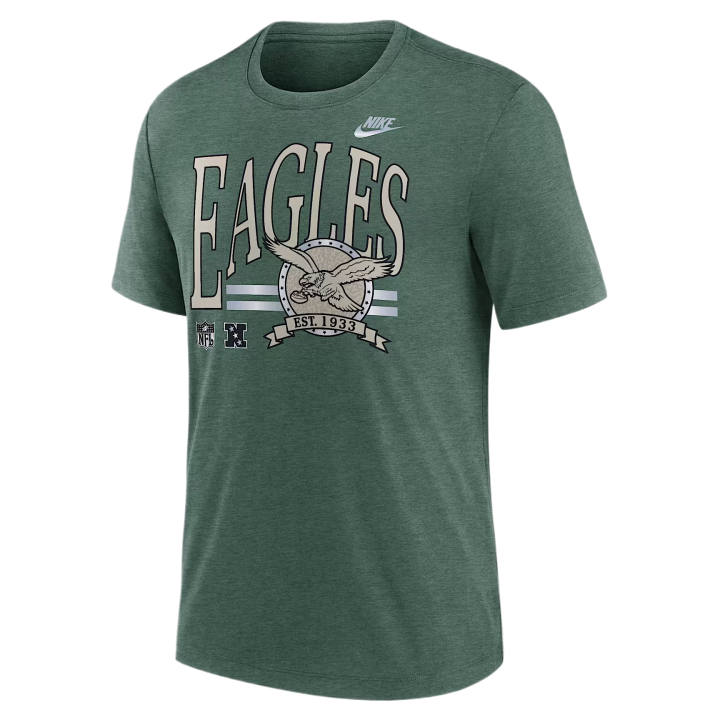 Nike Nike NFL T Shirts Men's Green Crew Neck Moderate
