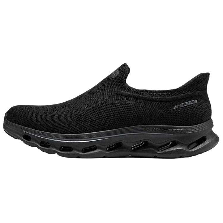 Skechers GO WALK GLIDE STEP 2.0 Walking Shoes Men's Low Top Black