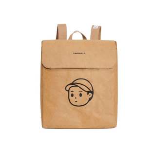 Finerworld Kraft Paper Backpack Handbag Regular Unisex Paper