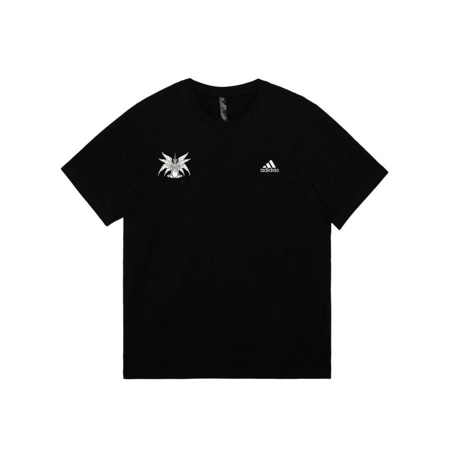 Adidas Adidas MUST HAVES T Shirts Unisex Black Crew Neck Moderate Straight Fit