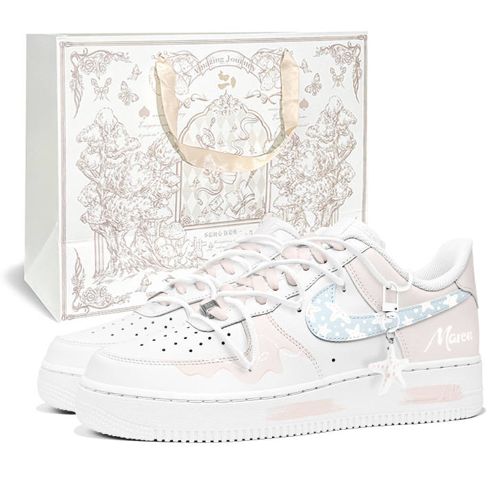 Nike Nike Air Force 1 Skateboard Shoes Unisex Low Top White