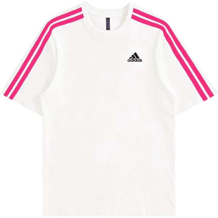 Adidas Adidas MUST HAVES T Shirts Unisex Ecru Crew Neck Thin