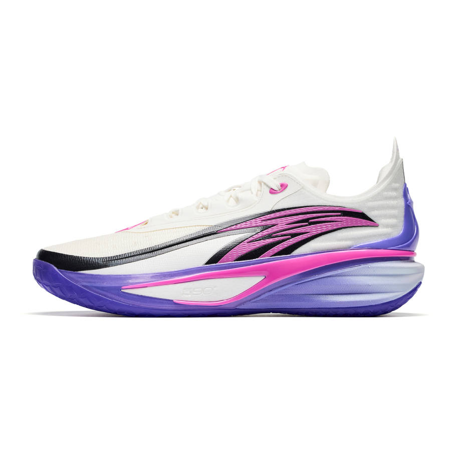 ANTA Chasing Light PRO Basketball Shoes Men's Low Top Papyrus White