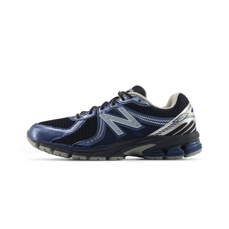 New Balance New Balance NB 860 V2 Casual Shoes Unisex Mid Top Navy Blue/Silver