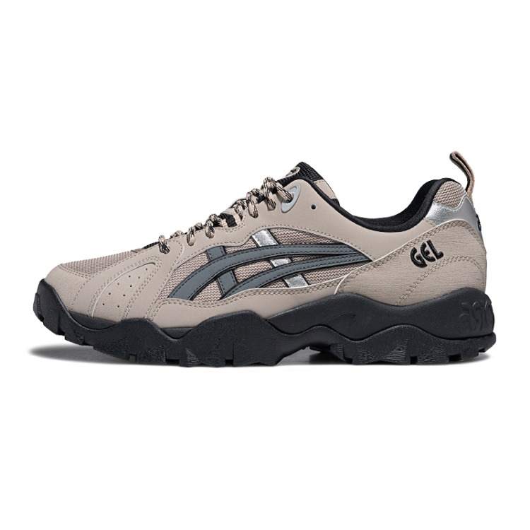 ASICS Gel Truck Casual Shoes Unisex Beige Gray