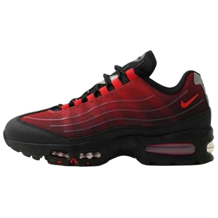 Nike Nike Air Max 95 Running Shoes Unisex Low Top Red Black