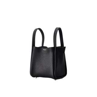 Songmont Top Grain Cow Leather Basket Bag Medium Women's Multicolor