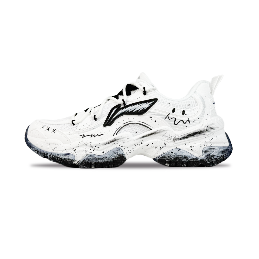 Li-Ning Li Ning Brown Sugar Casual Shoes Men's Low Top Black/White