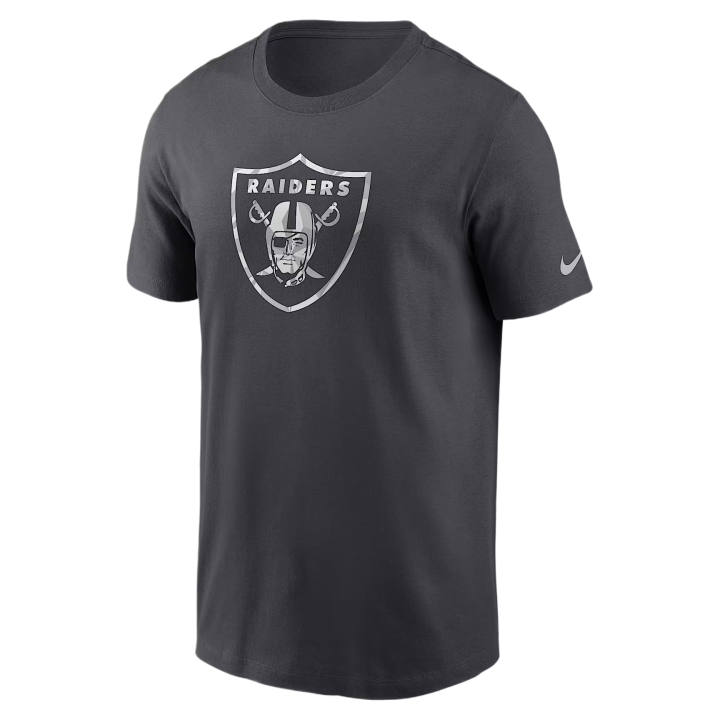 Nike Nike NFL T Shirts Men's Anthracite Crew Neck Moderate