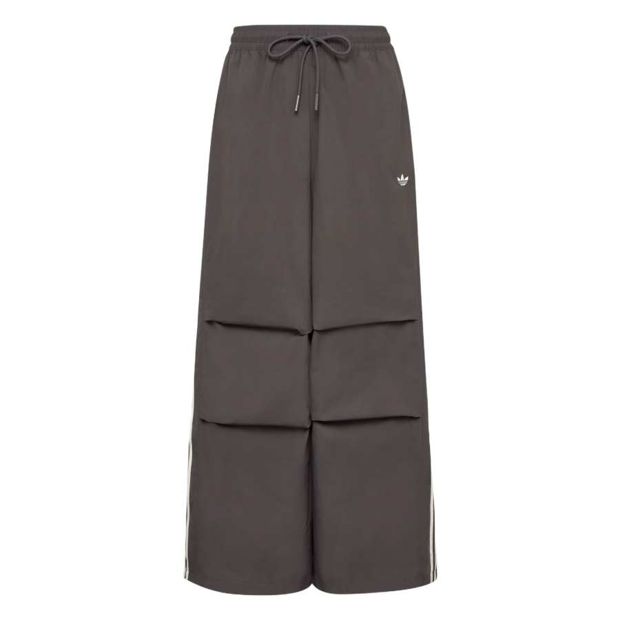 Adidas Originals Parachute Casual Pants Women's Charcoal Gray Moderate