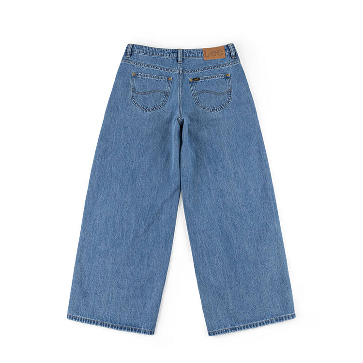 Lee Lee Jeans Women's Medium Blue Moderate Wide Leg Pants