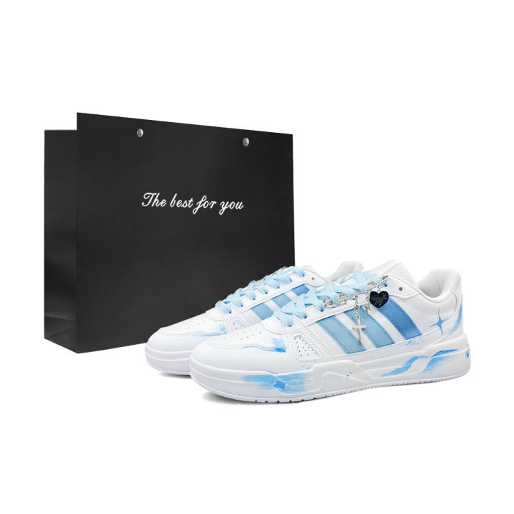 Adidas Adidas LITE BALLER Skateboard Shoes Unisex Low Top Blue