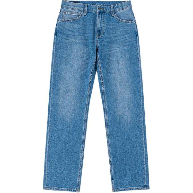 Lee Lee Jeans Men's Light Blue Moderate Tapered Pants