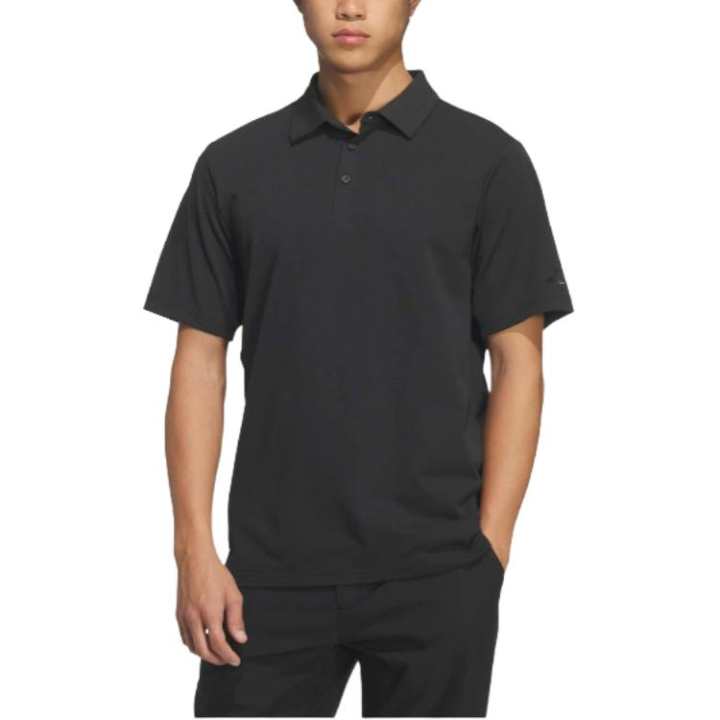 Adidas Adidas Polo Shirts Men's Black Moderate