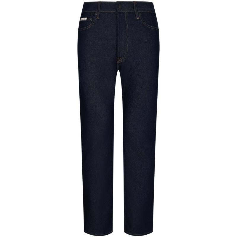Calvin Klein Jeans Men's N8D Denim Dark Blue Moderate Straight Fit Pants