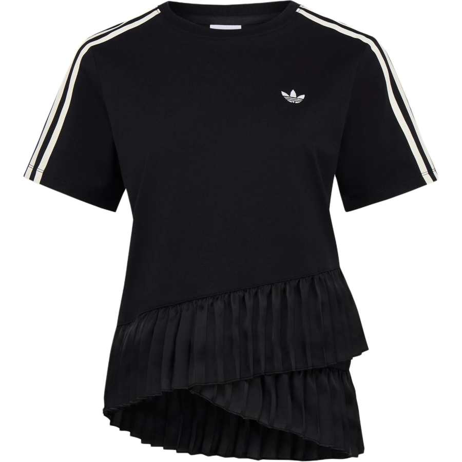 Adidas Originals T Shirts Women's Black Crew Neck Moderate