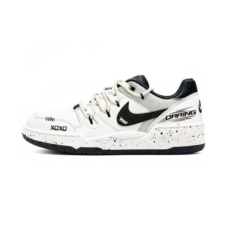 Nike Nike Full Force Skateboard Shoes Men's Low Top White
