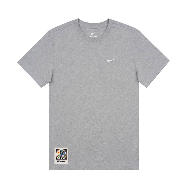 Nike Nike T Shirts Unisex Gray Crew Neck Moderate