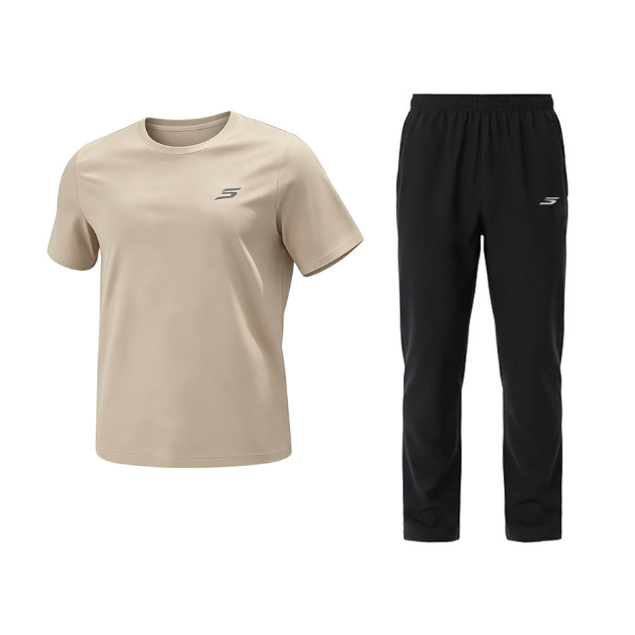 Skechers Casual Sportswear Men's Crew Neck Thin