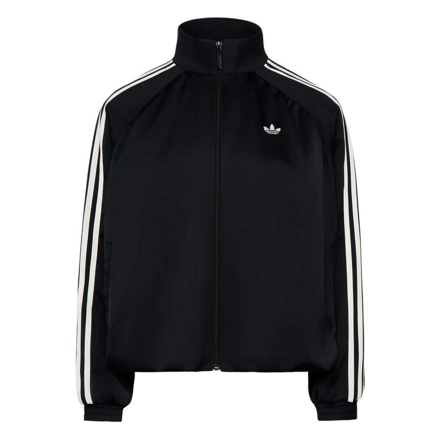 Adidas Originals Jackets Women's Black Stand Collar Moderate
