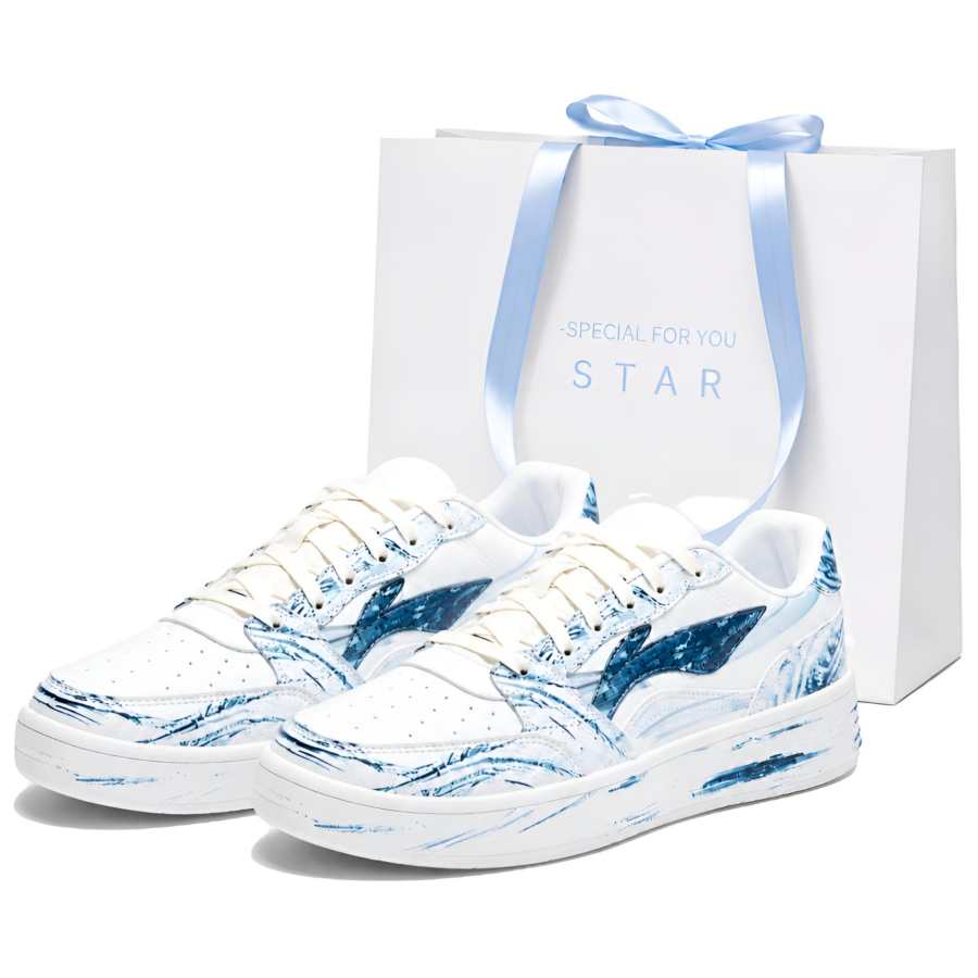 Li-Ning Li Ning Skateboard Shoes Men's Low Top White