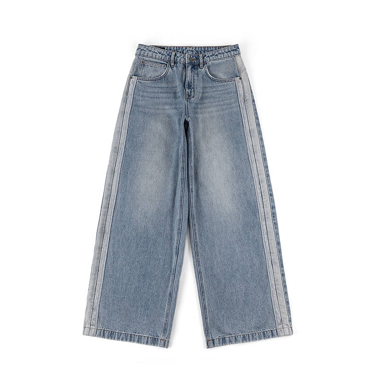 Lee Lee Jeans Women's Light Blue Moderate Wide Leg Pants