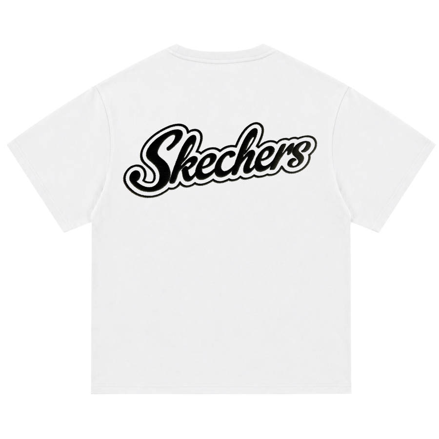 Skechers T Shirts Unisex Crew Neck Moderate Straight Fit