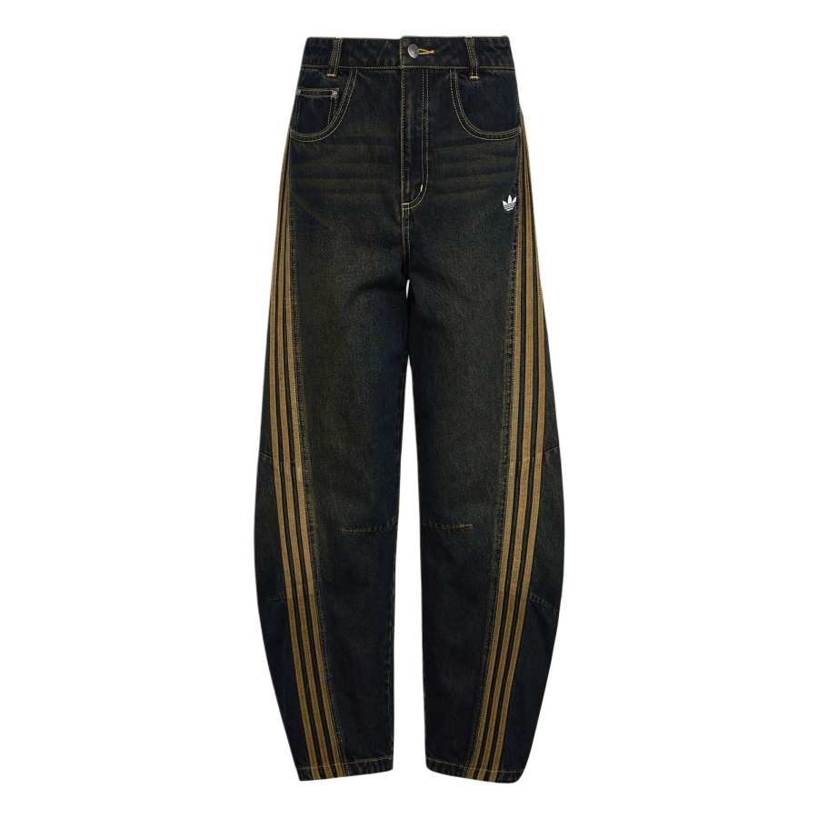Adidas Originals Jeans Women's Medium Denim Black Moderate