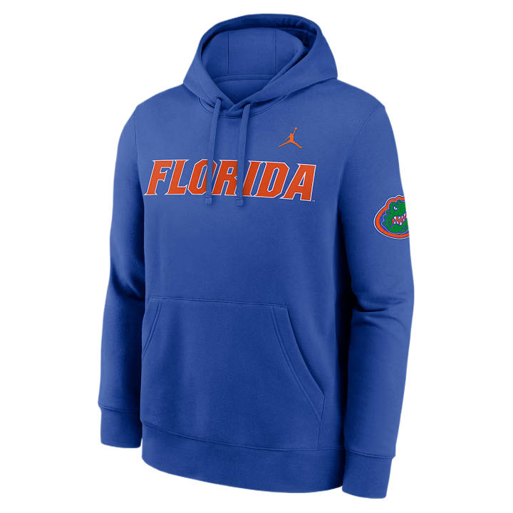 Jordan Jordan Sweatshirts Men's Royal Gaming Hooded Non Detachable Moderate