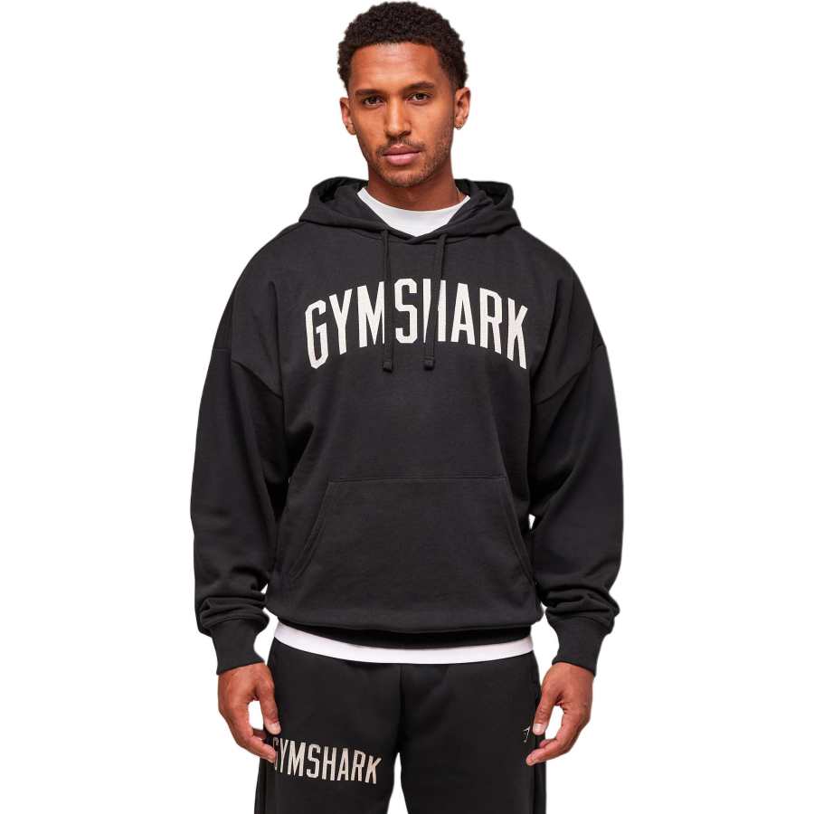 GYMSHARK Sweatshirts Men's Hooded Non Detachable Moderate