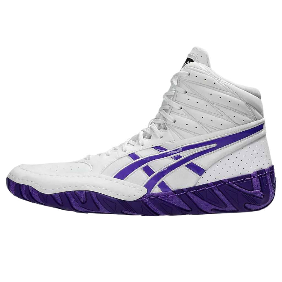 ASICS ASICS AGGRESSOR 6 Training Shoes Men's Mid Top White/Bright Amethyst