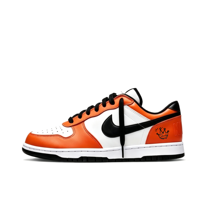 Nike Nike Big Skateboard Shoes Unisex Low Top Hermes Orange