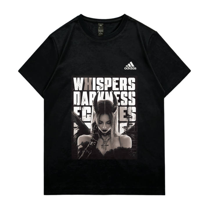 Adidas Adidas MUST HAVES T Shirts Unisex Black Crew Neck Moderate
