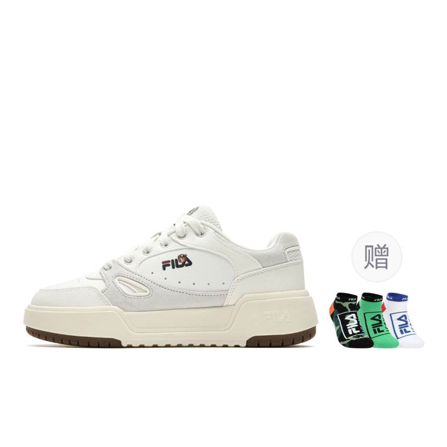 FILA CAMPUS Skateboard Shoes Men's Low Top Snow