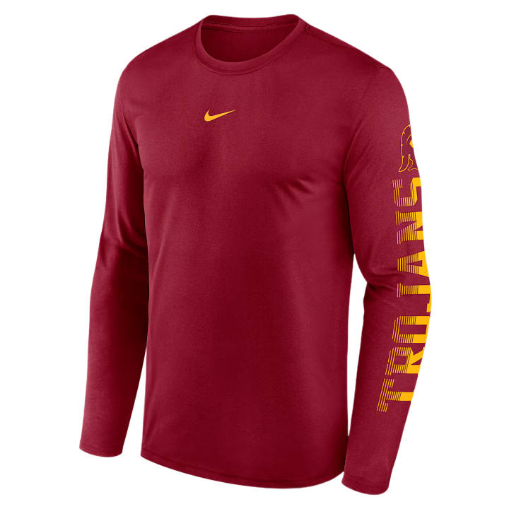 Nike Nike Dri Fit College T Shirts Men's Stanford Cardinal Crew Neck Moderate