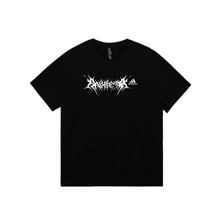 Adidas Adidas MUST HAVES T Shirts Unisex Black Crew Neck Moderate Straight Fit