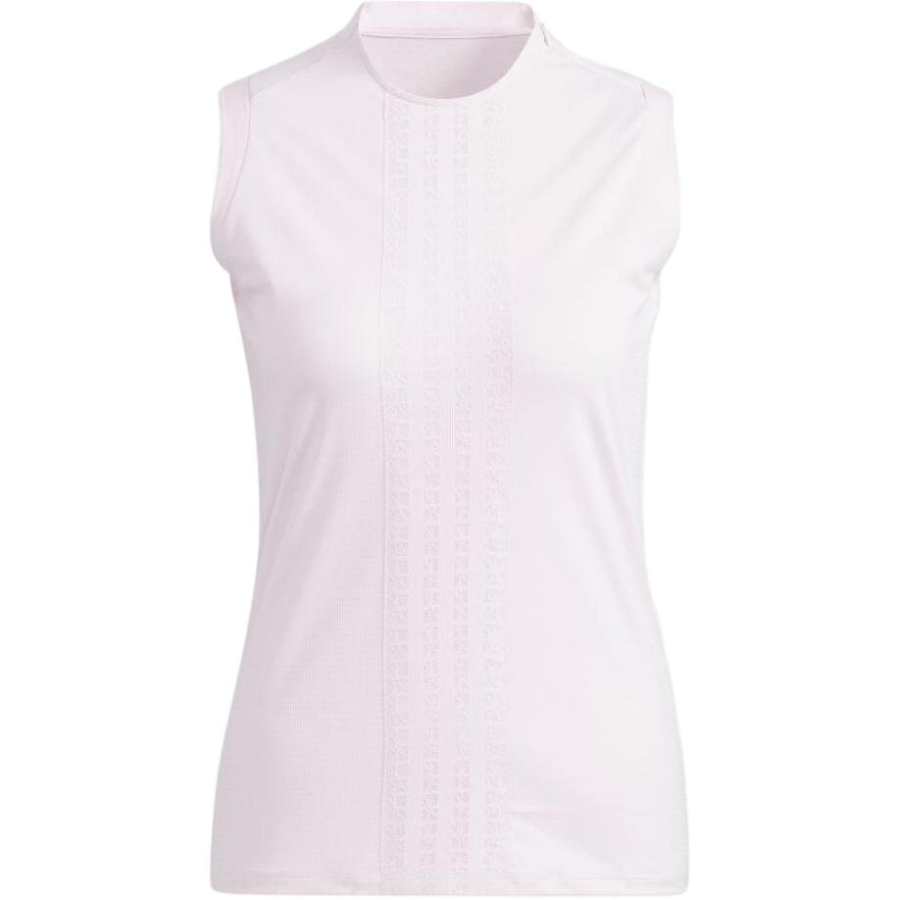 Adidas Adidas Sleeveless Sports Shirts Women's Pink Other