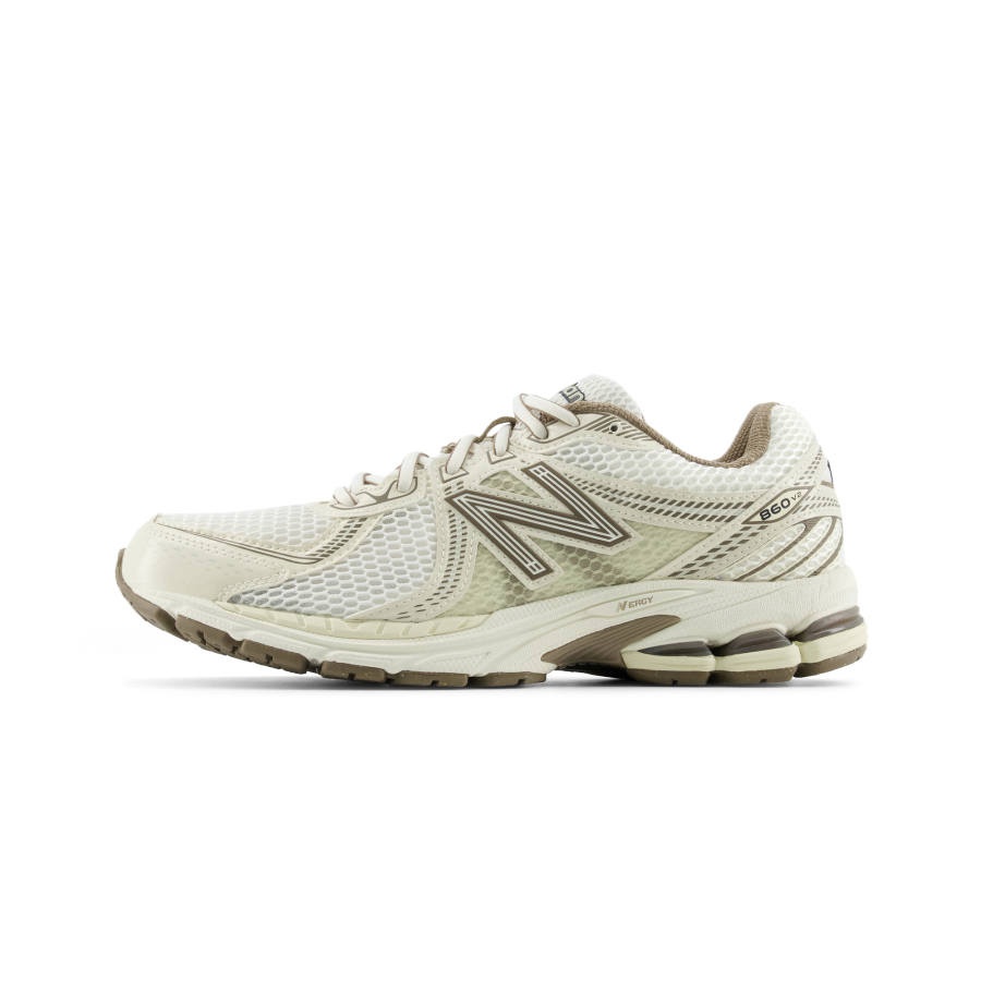 New Balance New Balance NB 860 V2 Casual Shoes Unisex Mid Top White/Light Beige