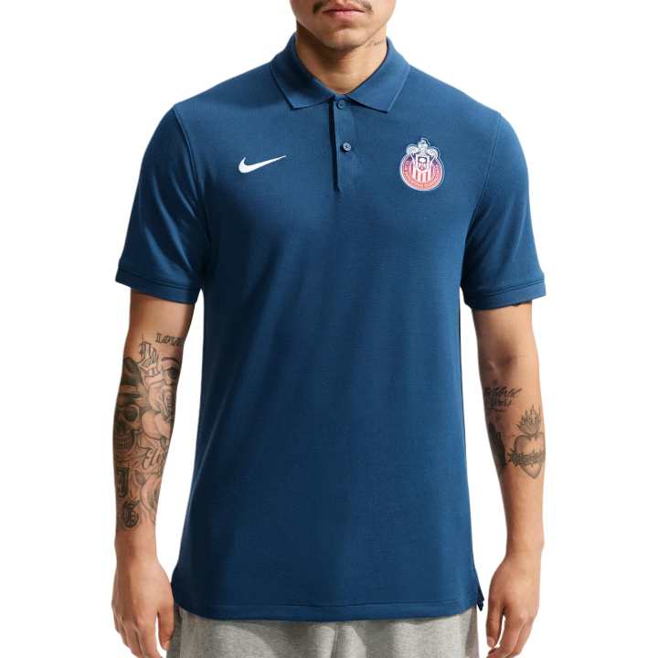 Nike Nike Polo Shirts Men's Blue Polo Collar Moderate