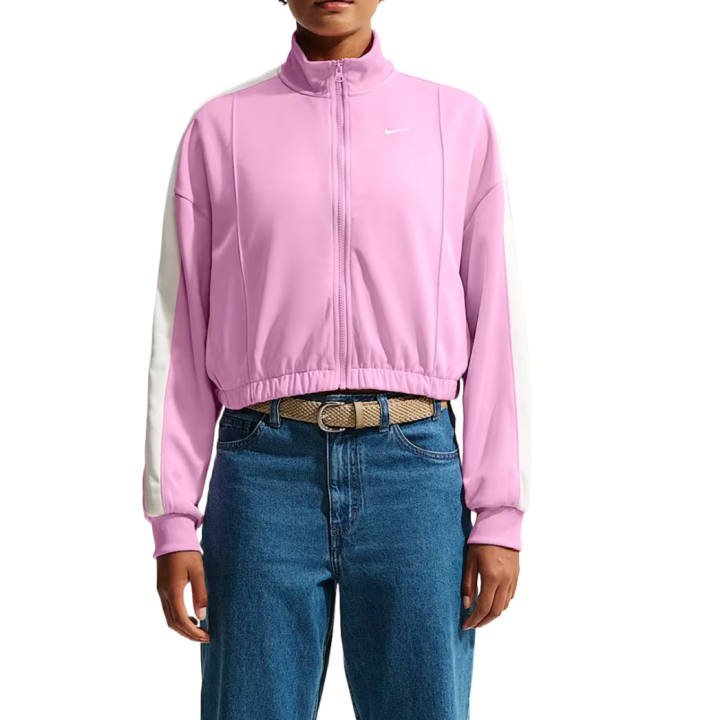Nike Nike Jackets Women's Pink Rising/Pink Mist/Sail White Stand Collar Moderate