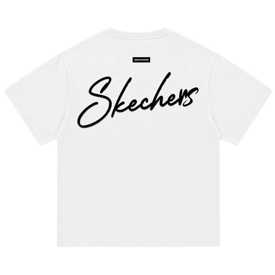 Skechers T Shirts Unisex Crew Neck Moderate Straight Fit