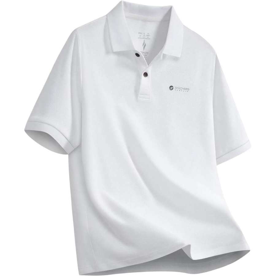 Skechers Polo Shirts Unisex Polo Collar Thin Straight Fit